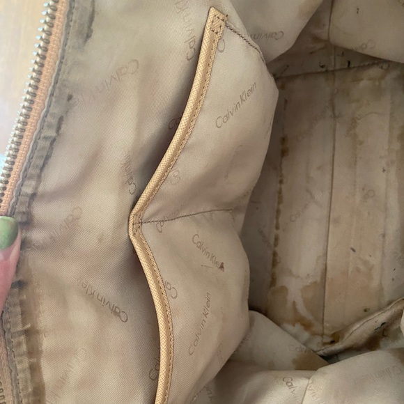 Tan and brown calvin klein purse - Picture 4 of 5